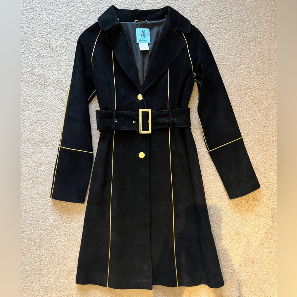 Marciano Suede Leather Jacket _ size small